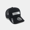 Hoodrich Core Five Panel Trucker Hat In Black