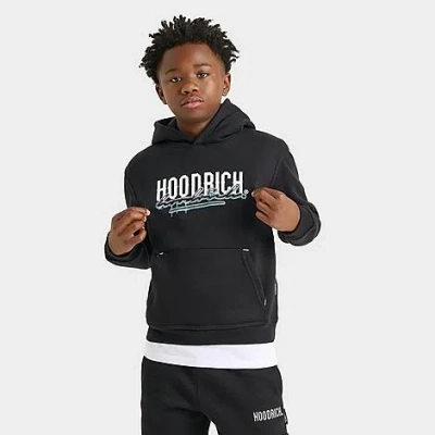 Hoodrich Kids' Splatter Pullover Hoodie In Black