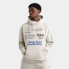 Hoodrich Men's Blaze Graphic Fleece Pullover Hoodie In Grey/blue/black