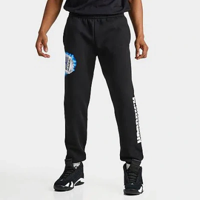 Hoodrich Men's Championship Jogger Pants In Black/white/deja Blue