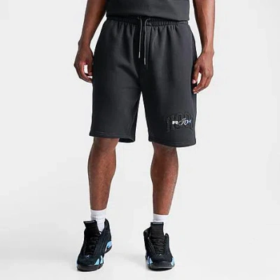 Hoodrich Men's Merit Oversized Fleece Shorts In Blue