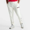 Hoodrich Men's Og Fusion Fleece Jogger Pants In Blanc De Blanc/white/lychee