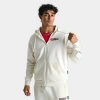 Hoodrich Men's Og Fusion Full-zip Hoodie In Blanc De Blanc/white/lychee
