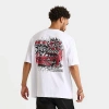 Hoodrich Men's Racing Oversized T-shirt In White