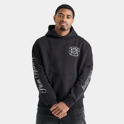 Hoodrich Men's Rite V2 Fleece Pullover Hoodie In Black