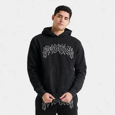 Hoodrich Men's Spectral Oversized Hoodie In Black