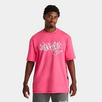 Hoodrich Men's Tag T-shirt In Pink