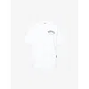 Hoodrich Mens White Graphic-print Relaxed-fit Cotton T-shirt In White