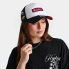 Hoodrich Patch Five Panel Trucker Hat In White