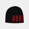 Hoodrich Reversible Beanie Hat In Black/red