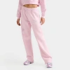 Hoodrich Women's Cherish Bling Wide Leg Jogger Pants In Light Pink