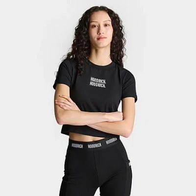 Hoodrich Women's Intel Baby T-shirt In Black