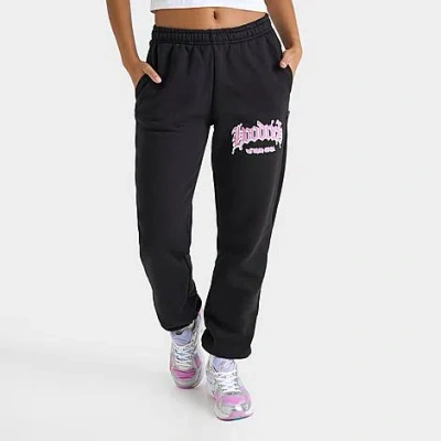 Hoodrich Women's Sketch Money Jogger Pants In Black/pink