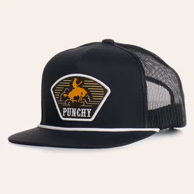 Hooey Black Punchy Logo Patch Cap