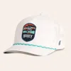 Hooey Cheyenne Patch White Curved Bill Cap In White
