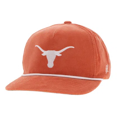 Hooey Collegiate Collection Orange Ut Logo Curved Bill Cap