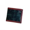 Hooey Men's Aztec Embossed Bi-fold Wallet In Black In Green