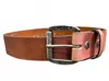 Hooey Men's Basic Strap Leather Belt In Tan In Multi