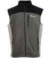 Hooey Men's Color Block Softshell Vest In Charcoal/multi In Gray