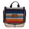 Hooey Men's Cowboy Kit Bag With Patch Logo In Serape/navy In Multi