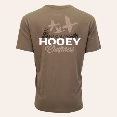 Hooey Men's Decoy Brown  Outfitters Graphic T-shirt