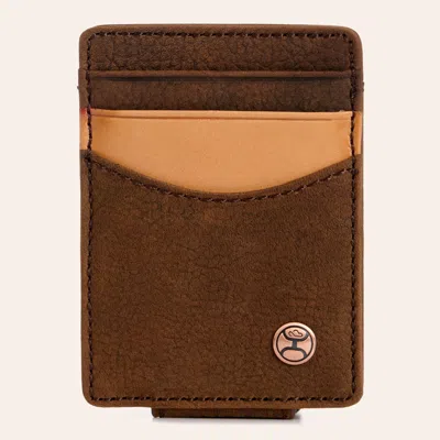 Hooey Men's Grayson Brown & Tan Money Clip