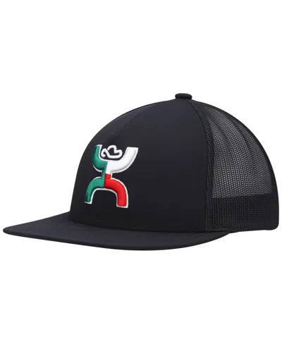 Hooey Men's  Black Boquillas Trucker Snapback Hat