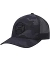 Hooey Men's  Black O-classic Trucker Snapback Hat In Black