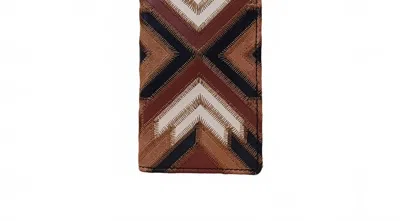 Hooey Men's Patchwork Leather Rodeo Wallet In Brown