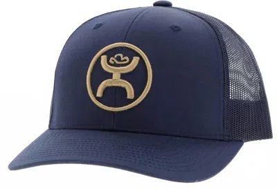 Hooey Mid Adjustable Snapback Cap In Navy In Blue