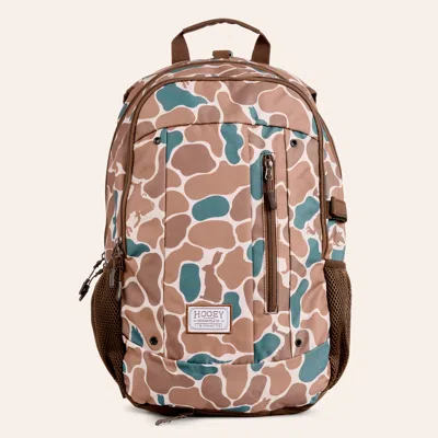 Hooey Rockstar Brown & Green Camo Print Backpack