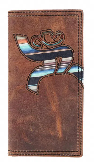 Hooey Serape Rodeo Wallet In Brown/multi