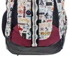Hooey Unisex - Patented Hat Strap Backpack In Cream & Tan With Rodeo Pattern
