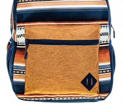 Hooey Unisex - Rece Backpack In Navy/serape