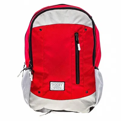 Hooey Unisex - Rock Backpack In Red / Grey