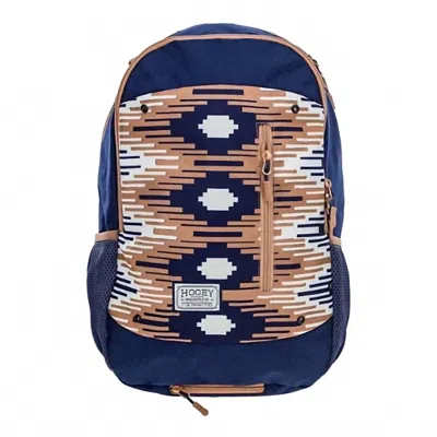 Hooey Unisex - Rockstar Backpack In Navy/aztec