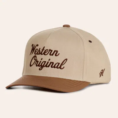 Hooey Western Og Tan & Brown Curved Bill Cap