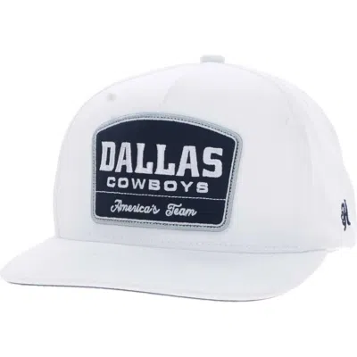 Hooey White Dallas Cowboys America's Team Adjustable Hat