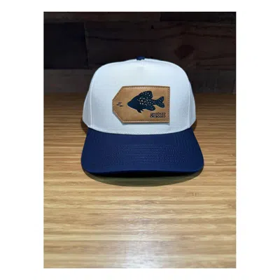 Hooked And Tagged Men's  Crappie Adjustable Hat
