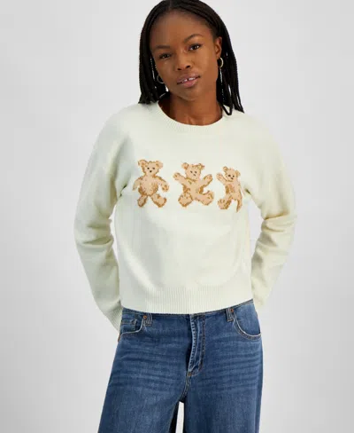 Hooked Up By Iot Juniors' "it Girl" Crewneck Sweater