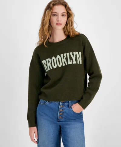 Hooked Up By Iot Juniors' "it Girl" Crewneck Sweater