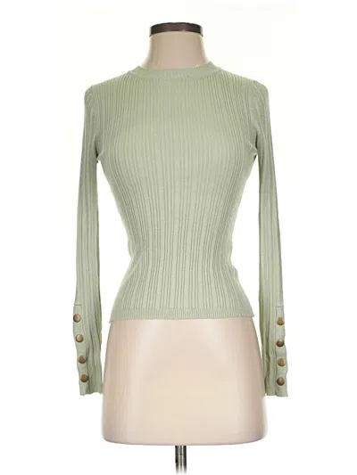 Pre-owned Hooked Up Turtleneck Sweater In Green