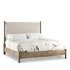 Hooker Furniture Affinity Queen Upholstered Bed In Greige