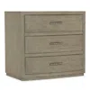 Hooker Furniture Ashford 3-drawer Nightstand In Smoke Gray