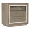 Hooker Furniture Balboa 2-drawer Nightstand In Dark Gray