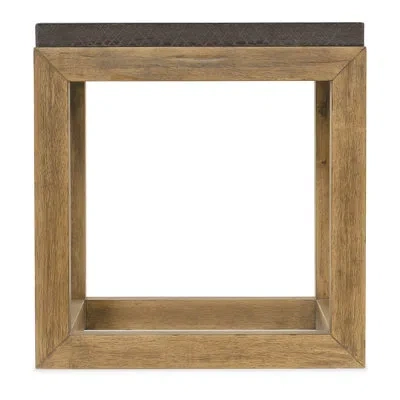 Hooker Furniture Big Sky Frame End Table In Charcoal