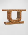 HOOKER FURNITURE BURLESQUE CONSOLE TABLE