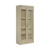 Hooker Furniture Cascade Display Cabinet In Light Wood
