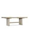 Hooker Furniture Cascade Rectangular Dining Table In Light Wood