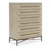 Hooker Furniture Cascade Six-drawer Chest In Taupe